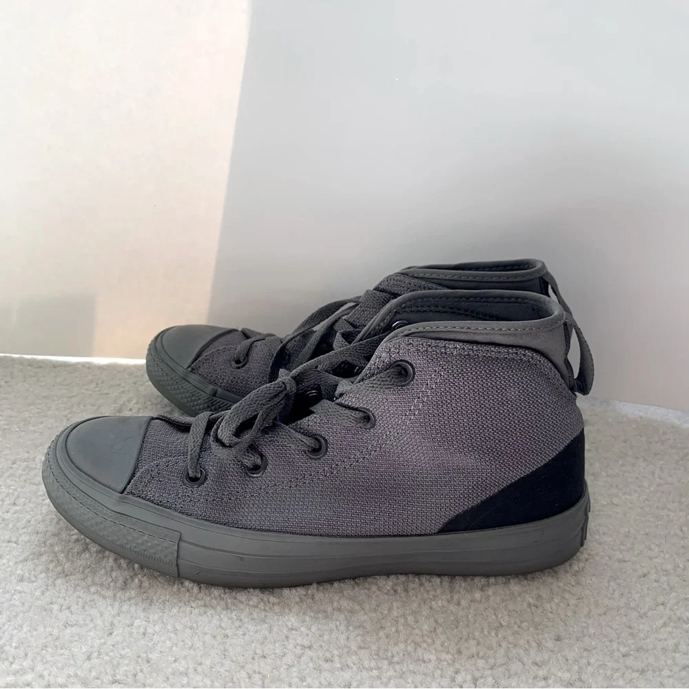 Converse Chuck Taylor All Star Syde Street Mid top Sneakers Charcoal Grey - Picture 2 of 7